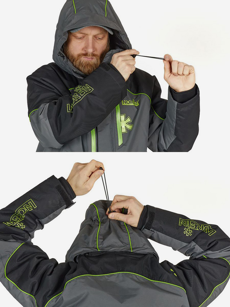 Костюм демисезонный Norfin FEEDER THERMO (куртка+полукомбинезон) для рыбалки и охоты