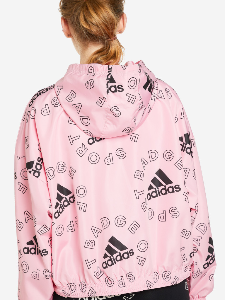 Ветровка женская Adidas Essentials Logo AOP