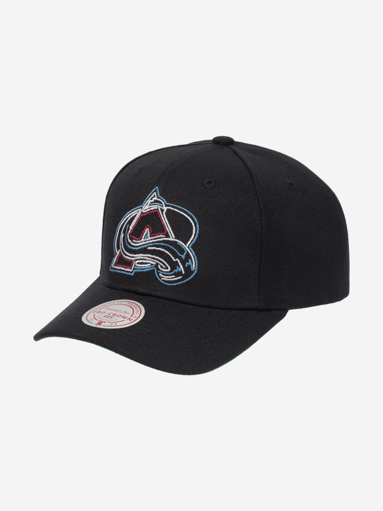 Бейсболка MITCHELL NESS HP9572-CAVBLCK Colorado Avalanche NHL (черный)