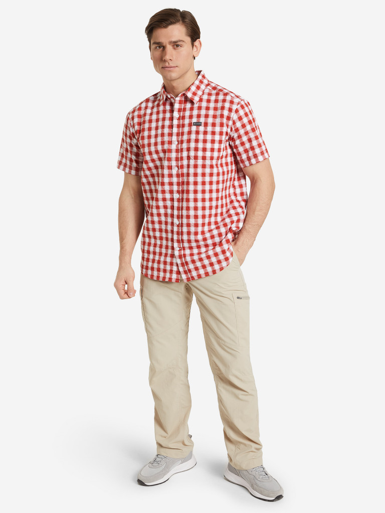 Рубашка мужская Columbia Brentyn Trail SS Seersucker Shirt