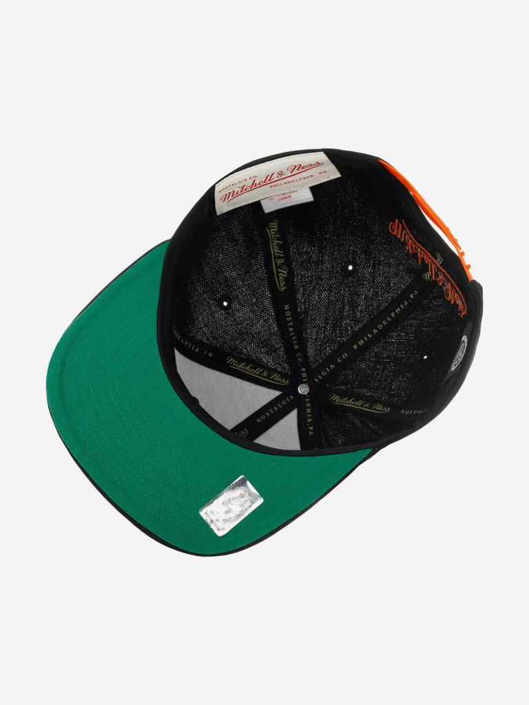 Бейсболка с прямым козырьком MITCHELL NESS 6HSSLD21213-ADUBLCK Anaheim Ducks NHL