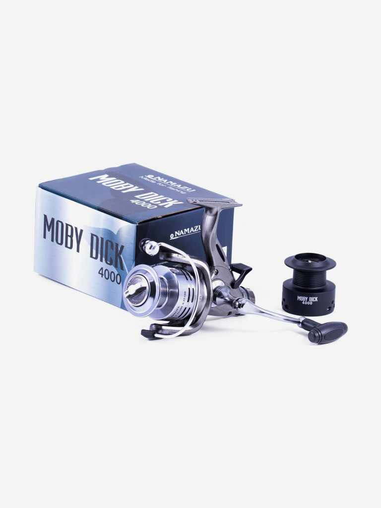 Катушка безынерционная Namazu Pro Moby Dick MD4000 5+1 подшипник, металлическая шпуля + запасная.