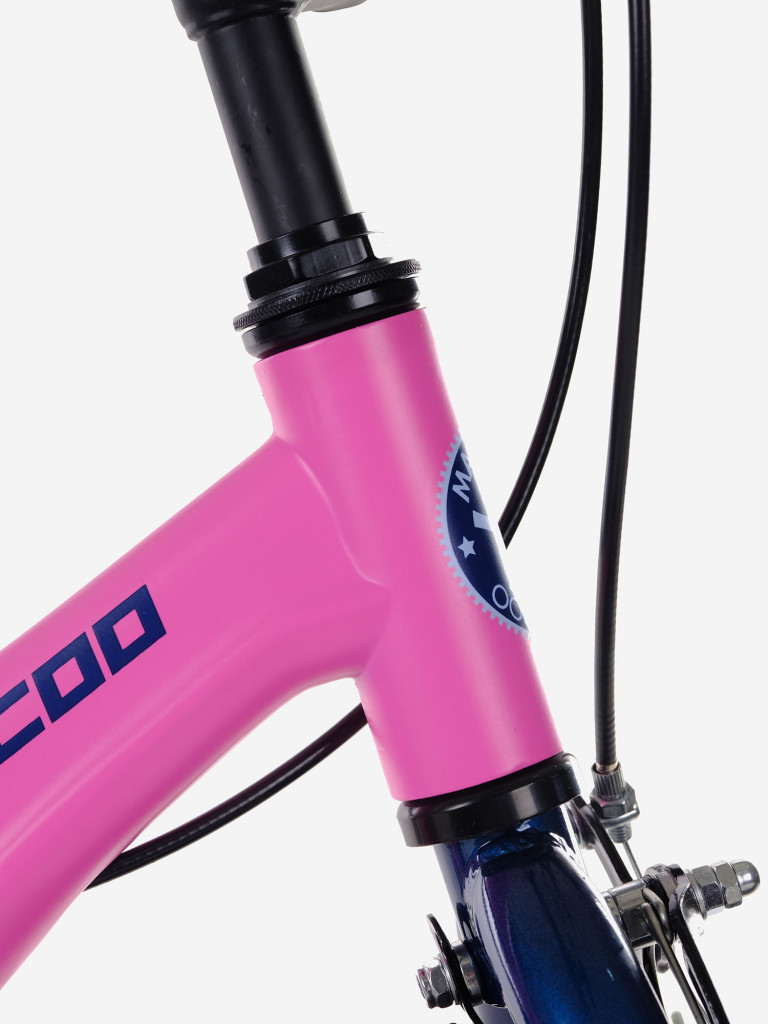 Велосипед Детский Maxiscoo JAZZ Стандарт 18'' Розовый Матовый (2024)