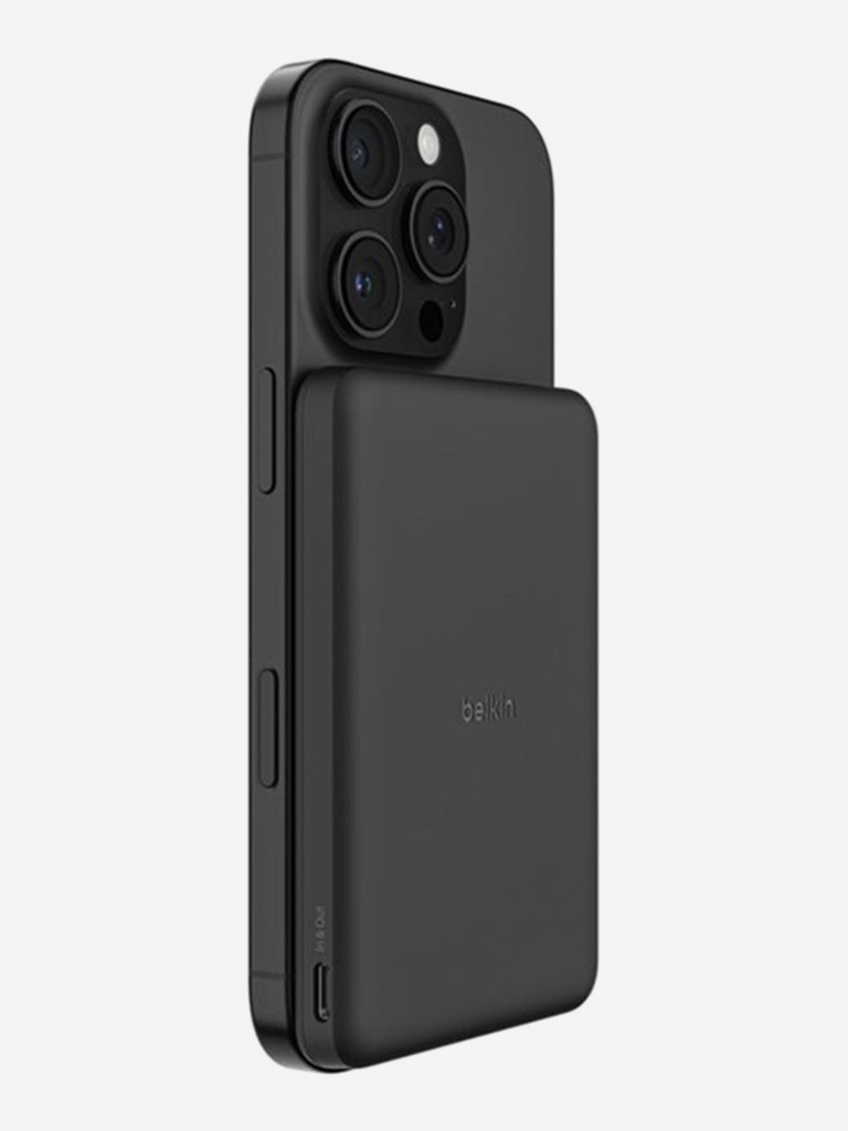 Внешний аккумулятор Belkin BoostСharge Magnetic Power Bank 5000mAh USB-C с кабелем USB-C-USB-C