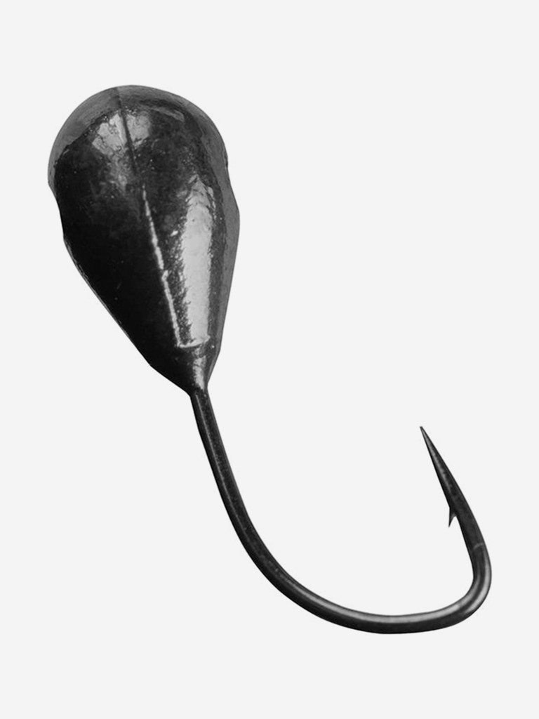 Мормышка Helios вольфрамовая Капля с отверстием 3мм 0,30г Bn (MW-1230-Bn), 10 штук в упаковке