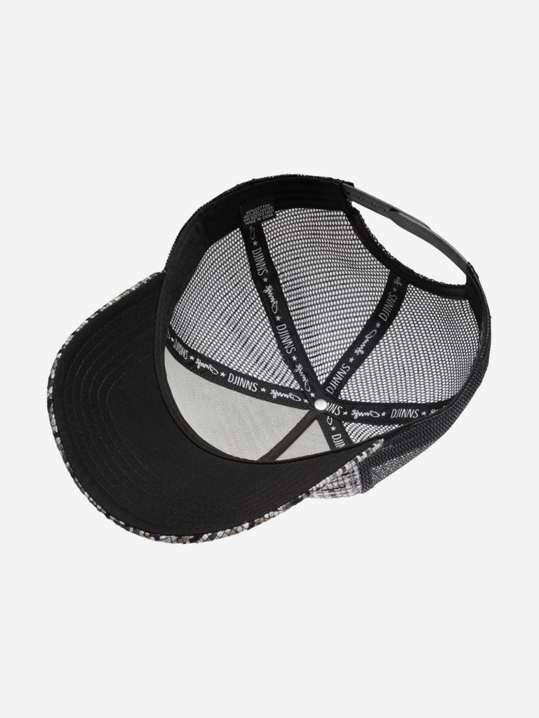 Бейсболка с сеточкой DJINNS HFT Bubble Tweed