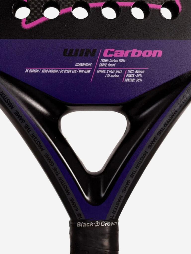 Ракетка для падела Black Crown Win Carbon 2025