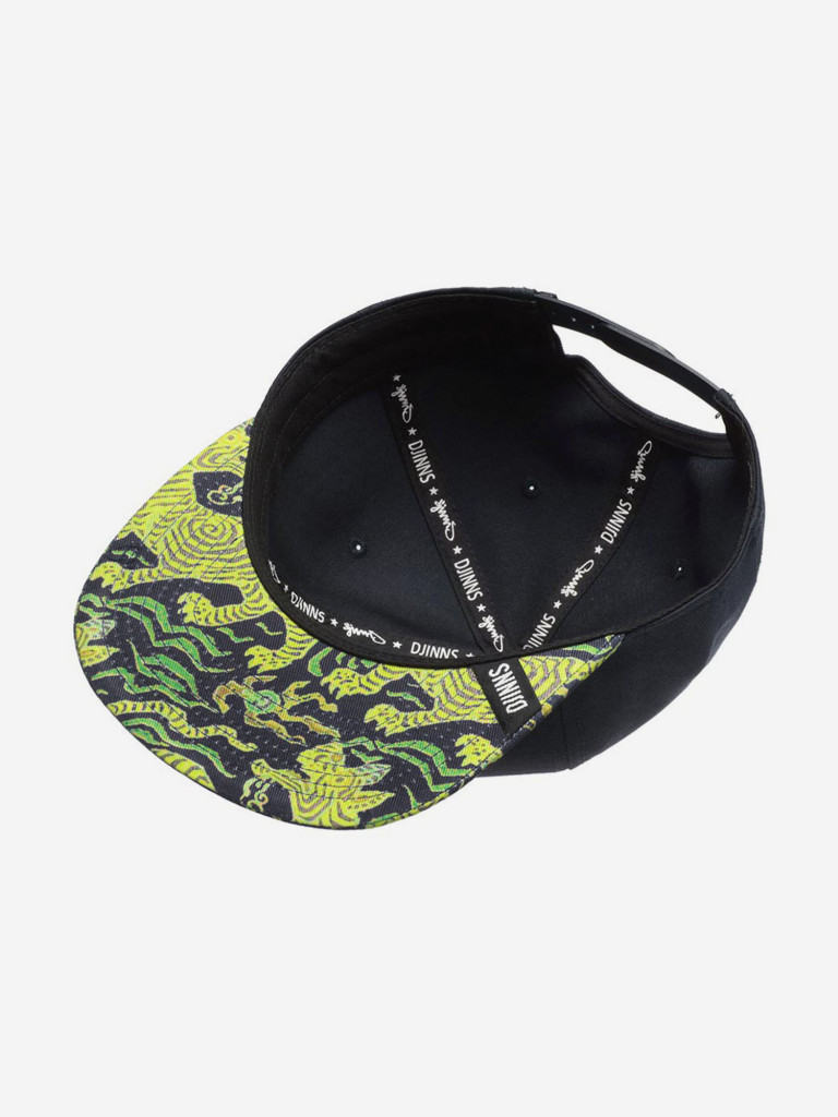 Бейсболка с прямым козырьком DJINNS 6P SB CP Asian Tiger (синий)