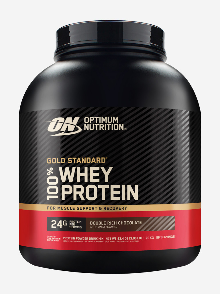 Протеин Optimum Nutrition Голд Стандарт 100% Вей, 1790 г, Двойной Шоколад