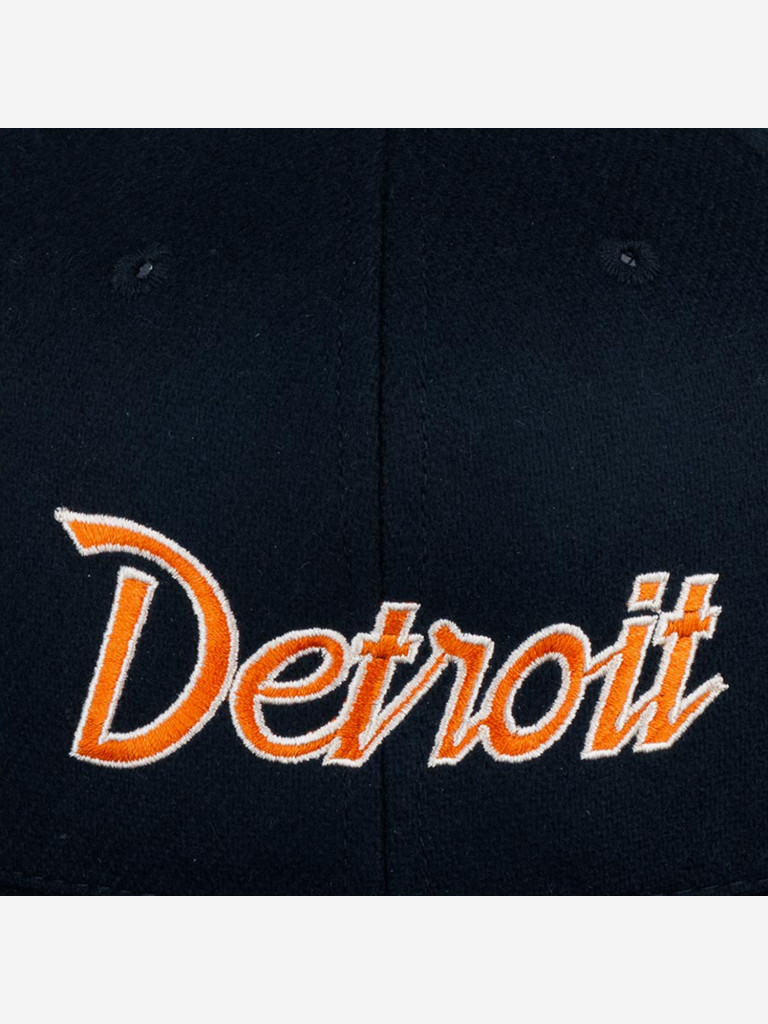 Бейсболка с прямым козырьком HOOD 100-MWL005-MI010-NY Detroit III (синий)