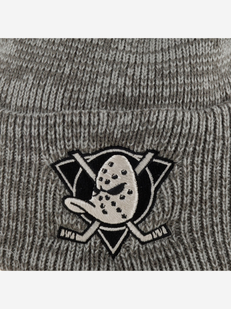 Шапка с отворотом 47 BRAND H-BRNFZ25ACE-DYA Anaheim Ducks NHL (серый)