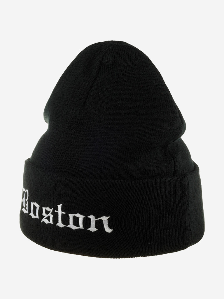 Шапка с отворотом MITCHELL NESS KN62ZBoston (черный)