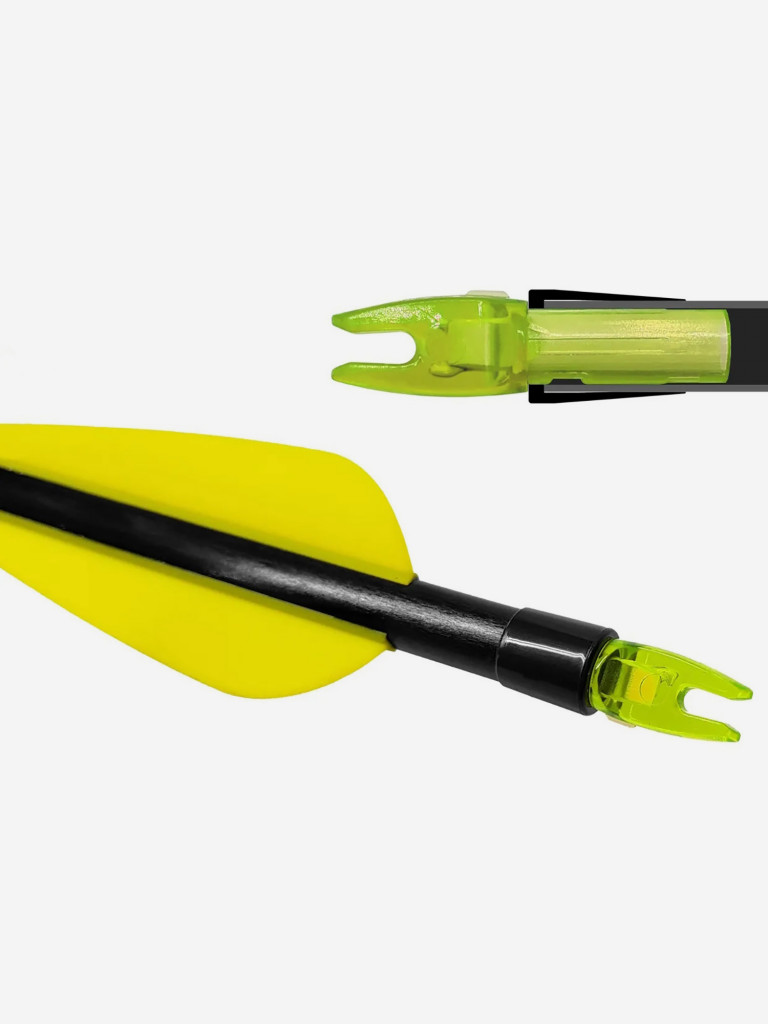 Стрела лучная фибергласс Centershot Spark 500 оперение Parabolic 3"