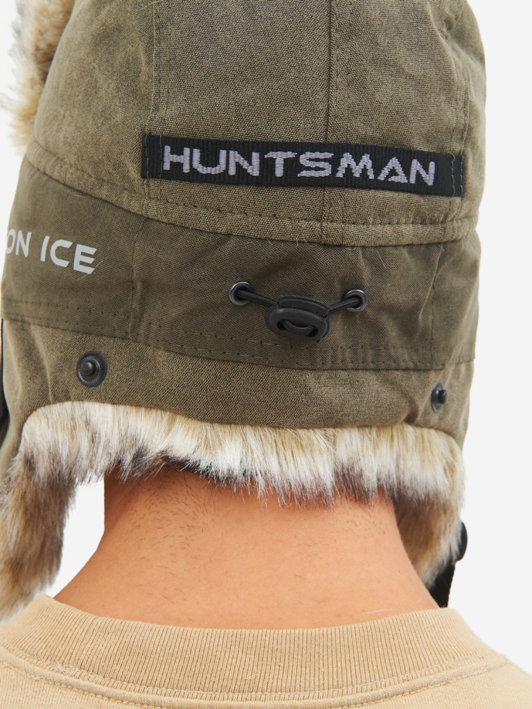 Шапка-ушанка зимняя мужская Huntsman Yukon Ice мембранная