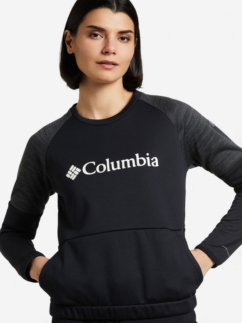 фото Джемпер женский columbia windgates crew, черный