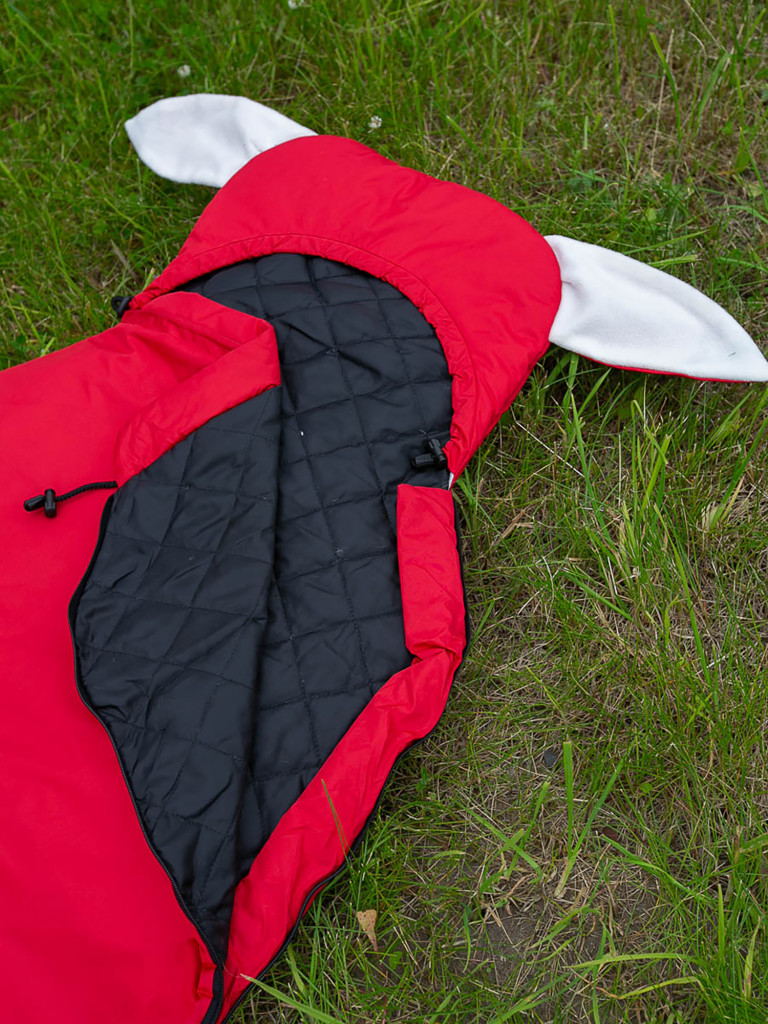 Туристический спальный мешок детский Lemur Studio