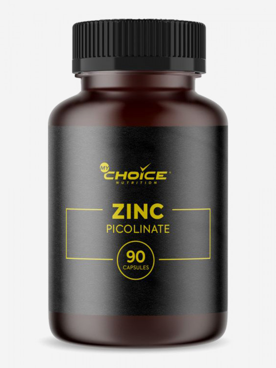 MyChoice Nutrition, БАД к пище Zinc Picolinate (Цинка Пиколинат) Биокапс, 720 мг, 90 капсул