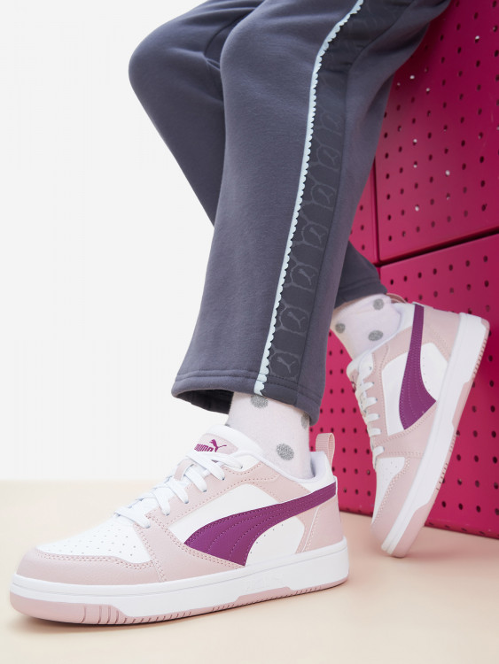 Кеды для девочек PUMA Rebound V6 Lo Jr