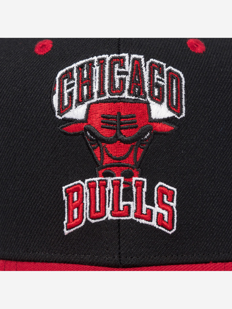 Бейсболка MITCHELL NESS HP8764-CBUBLCK Chicago Bulls NBA (черный)
