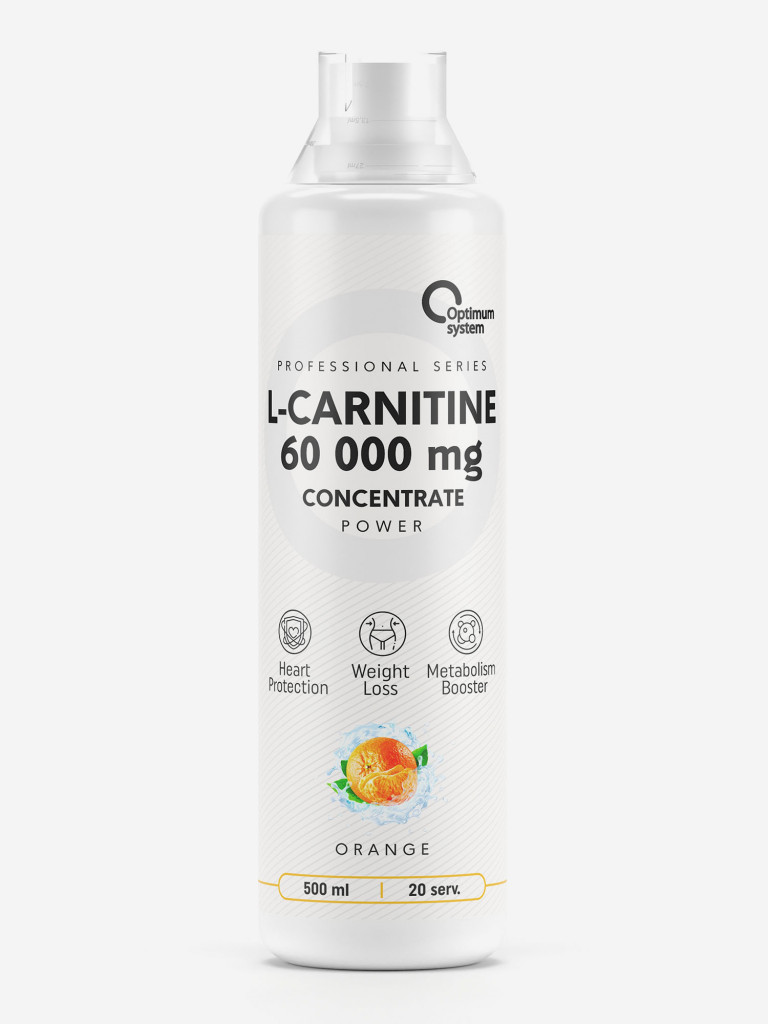 Л-карнитин Optimum System "Апельсин", 500 мл