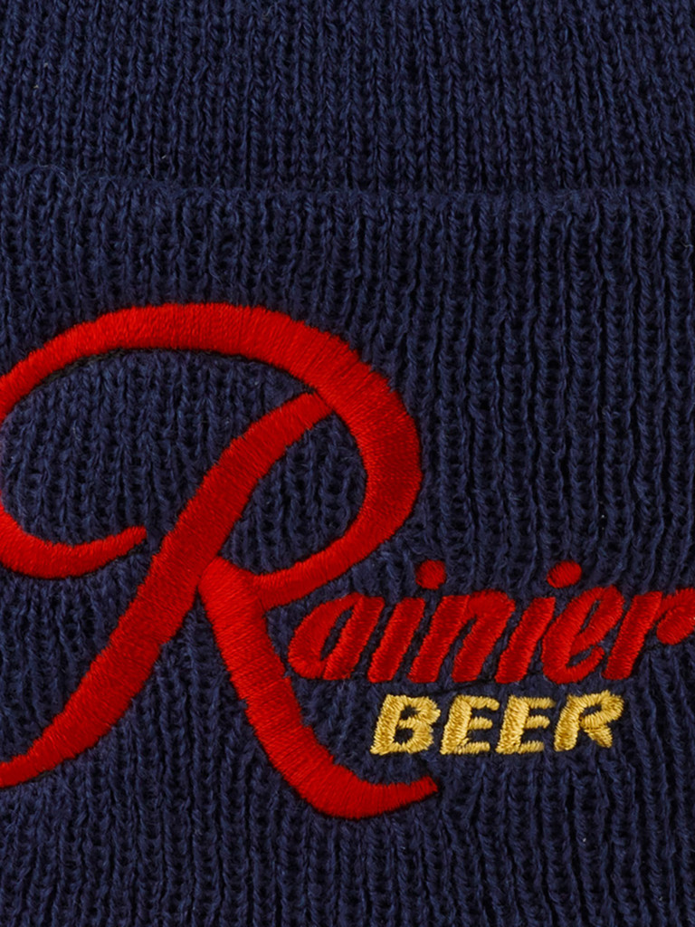Шапка с отворотом AMERICAN NEEDLE 21019A-RAINIER PBR Rainier Beer Cuffed Knit (синий)