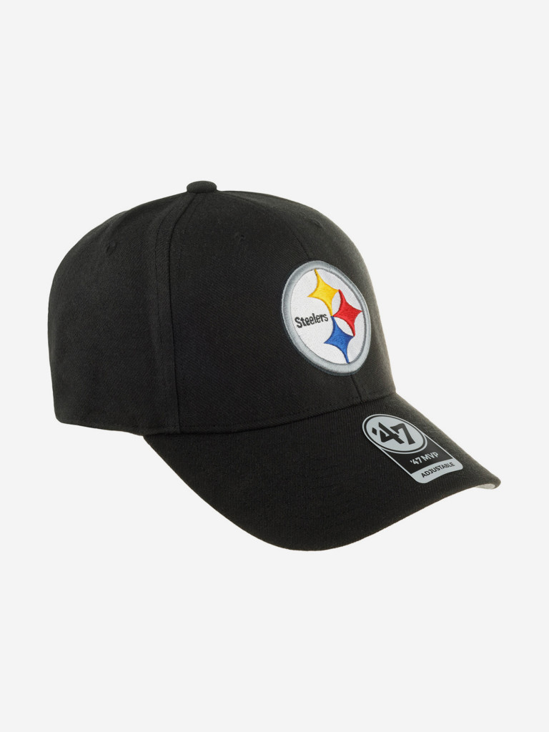 Бейсболка 47 BRAND F-MVP25WBV-BK Pittsburgh Steelers NFL (черный)