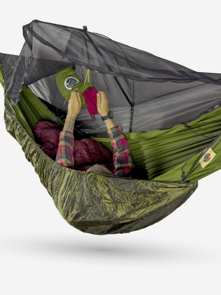 Гамак ЧиллСкилл Повеса Олива 335x165