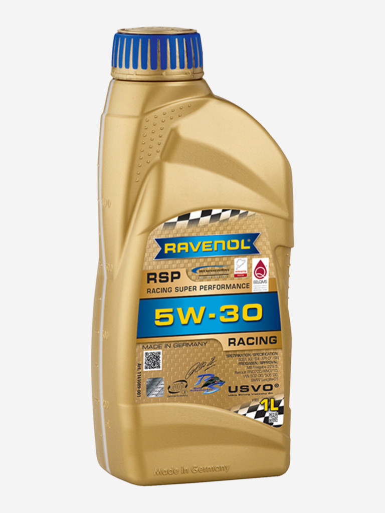 Моторное масло гоночное RAVENOL RSP Racing Super Performance 5W-30, 1 литр