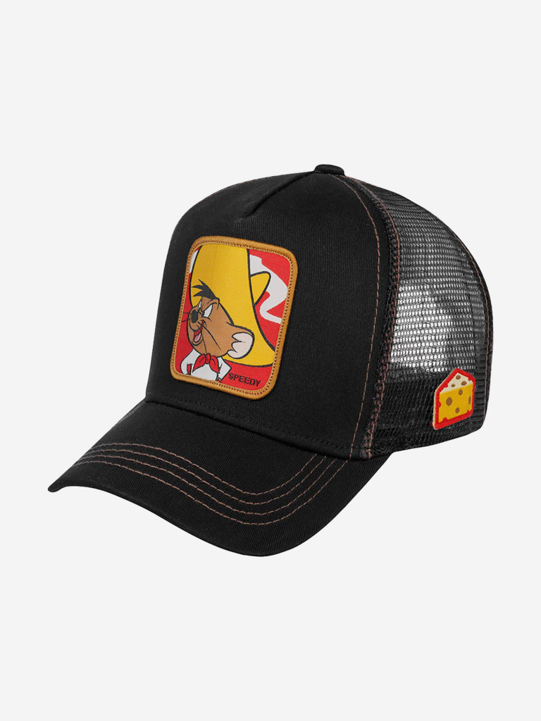 Бейсболка с сеточкой CAPSLAB CL/LOO2/1/SPE2 Looney Tunes Speedy Gonzales (черный)