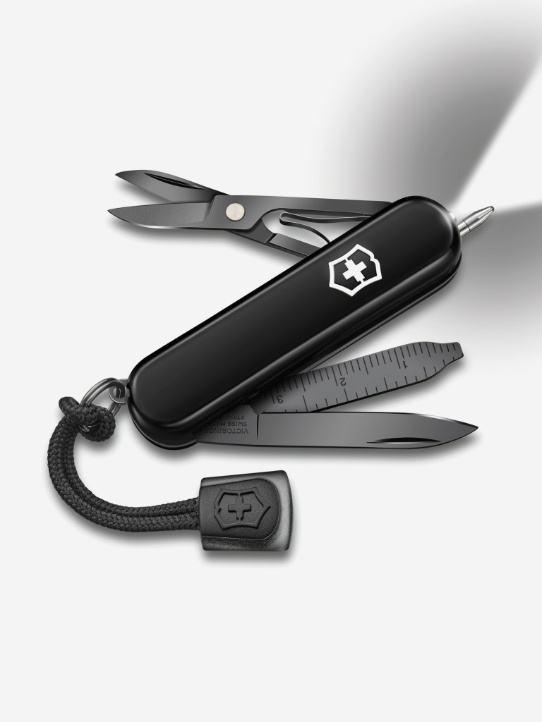 Складной нож Victorinox Signature Lite Onyx Black, черный, 0.6226.31p