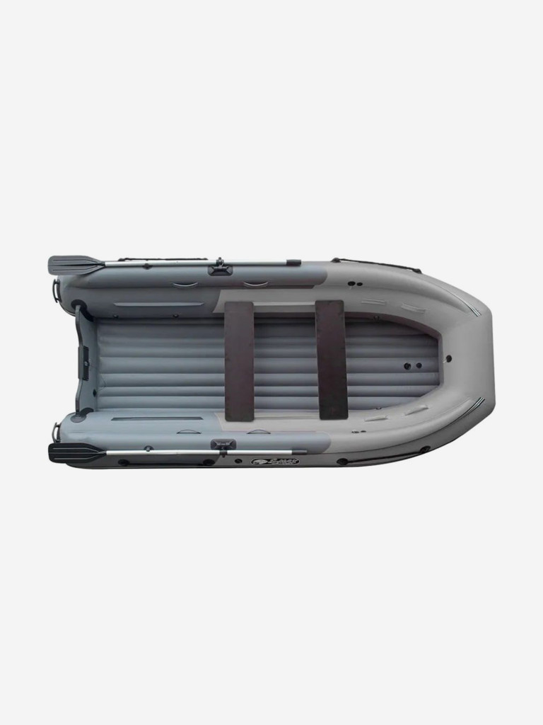 Лодка Reef Triton (Риф Тритон) 425 S-Max с интегрированным фальшбортом, темно-серо-серая