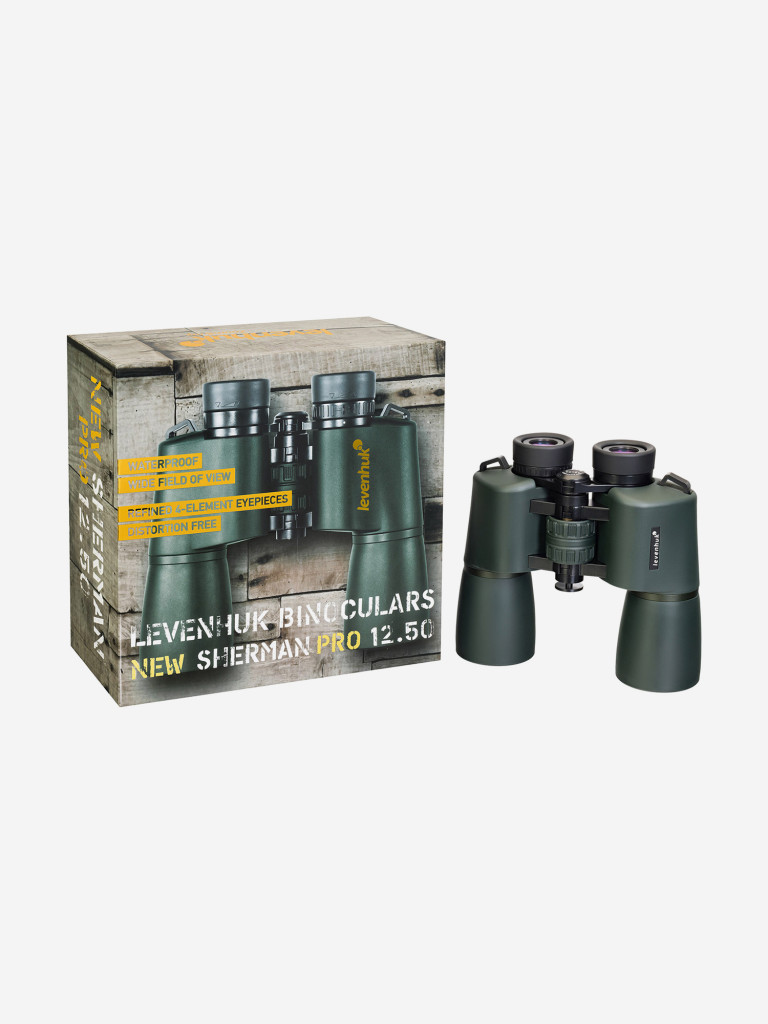 Бинокль Levenhuk New Sherman PRO 12x50