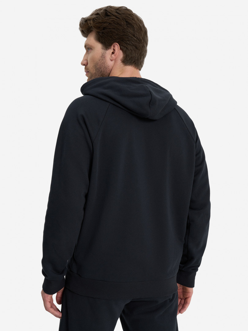 Джемпер флисовый мужской Under Armour Rival Fleece 30670370299 Черный, размер 46, 48,48, 50,50, 52,52, 54, фото 3