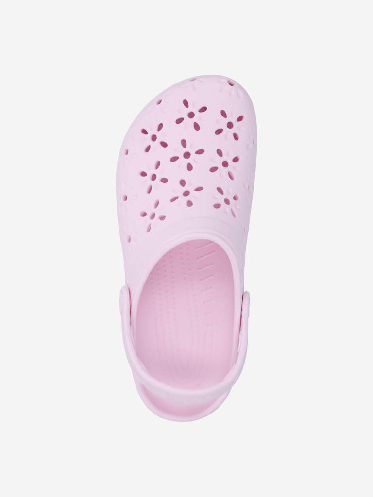 Сабо женские Crocs Classic Floral Cut Out