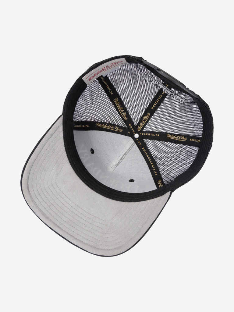Бейсболка с сеточкой MITCHELL NESS HT10078-MNNBLCK (черный)
