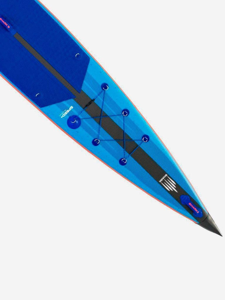 Сапборд надувной двухслойный Shark Speed+ 14x28x5, 426x71x12 см