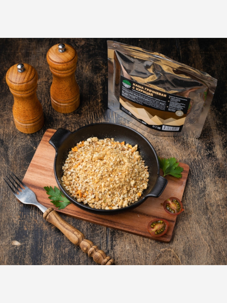 Сублимат Каша гречневая с курицей (Кронидов) 88гр. 4шт.