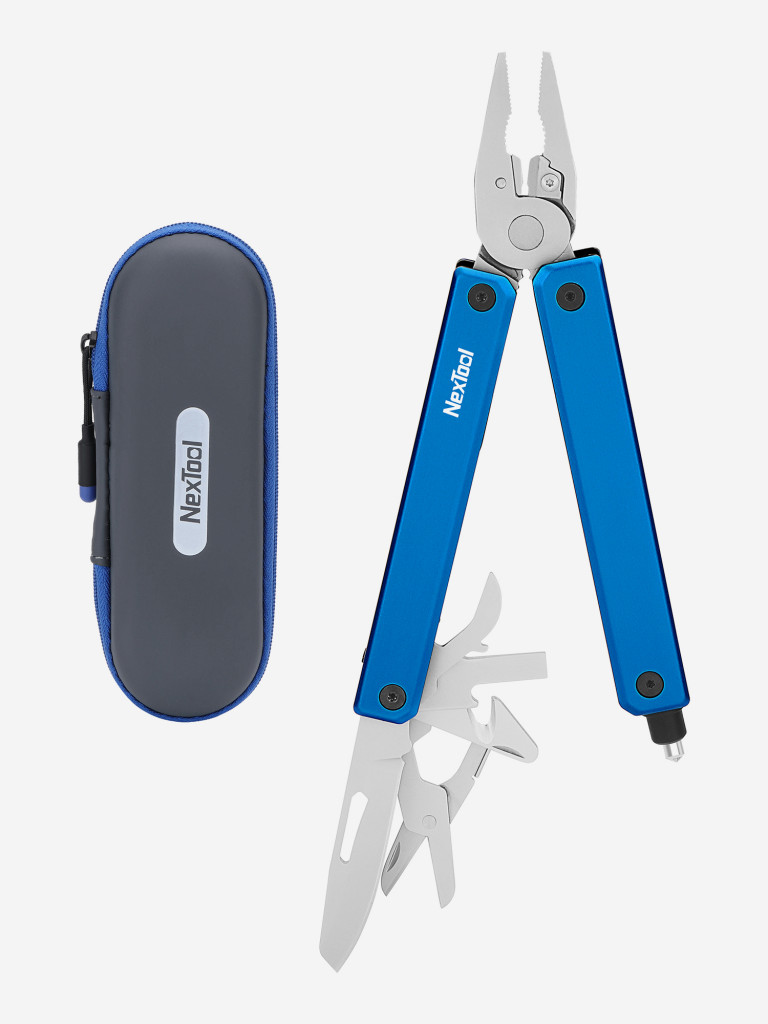 Мультитул Nextool Gemini, синий, 12 функций