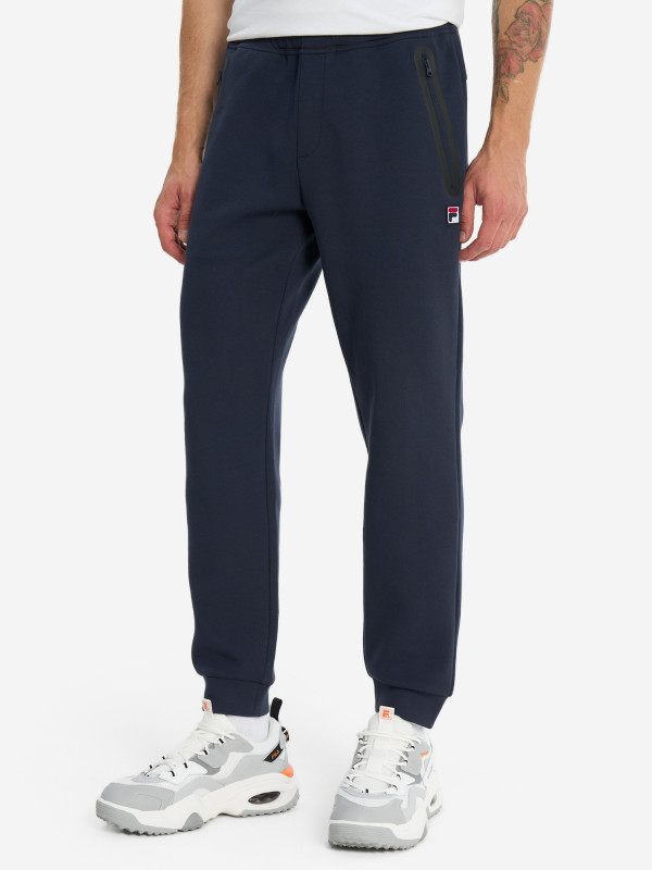 Брюки мужские FILA Essentials арт. 129402 темно-синий цвет — купить за 4999 руб., отзывы в интернет-магазине Спортмастер