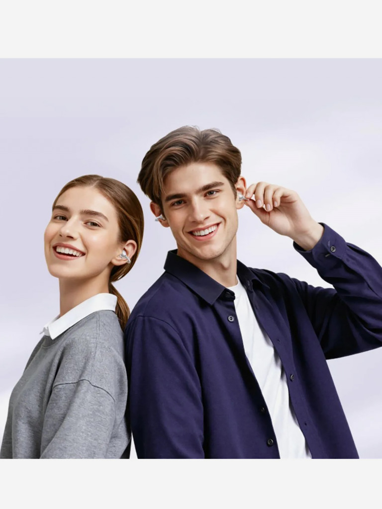 Наушники клипсы беспроводные UGREEN WS218 (85911) ClipBuds Pro ANC Earphone BT 6.0 Active Noise Cancellation Hi-Res