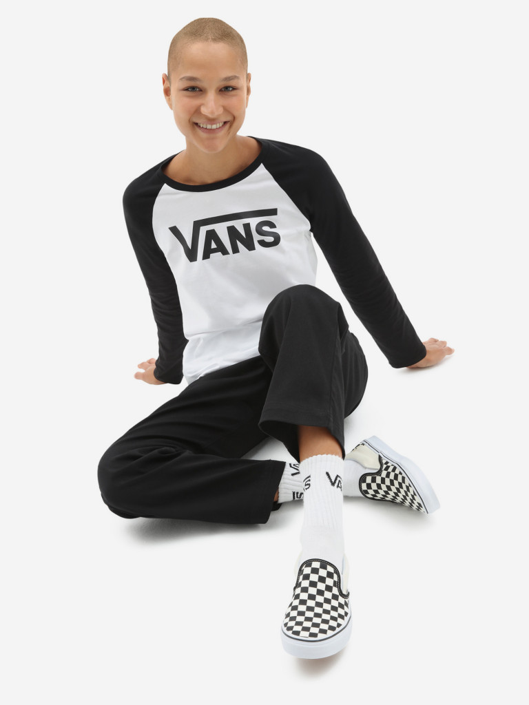 Лонгслив женский Vans Flying Ragla