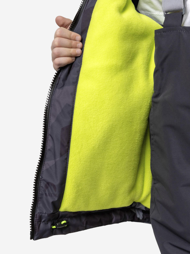 Комплект для мальчика batik Ришар принт серый монохром