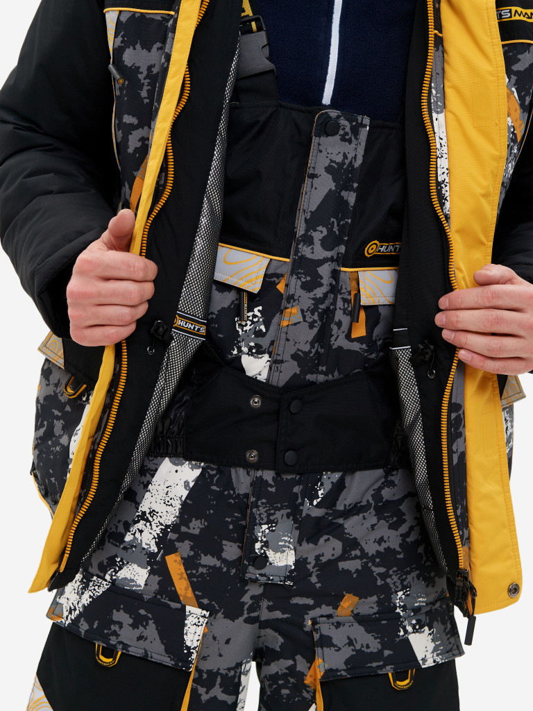 Костюм мужской Huntsman Elbrus, зимний из мембранной ткани, для охоты и рыбалки
