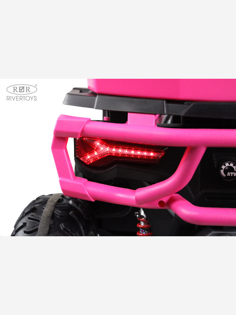 Детский электроквадроцикл RIVERTOYS Z111ZZ розовый