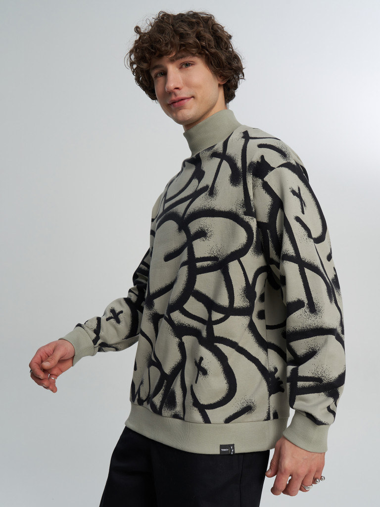 Свитшот мужской оверсайз Termit