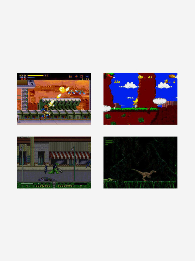 Картридж игровой DVTech 12 в 1 (на русском) 16bit