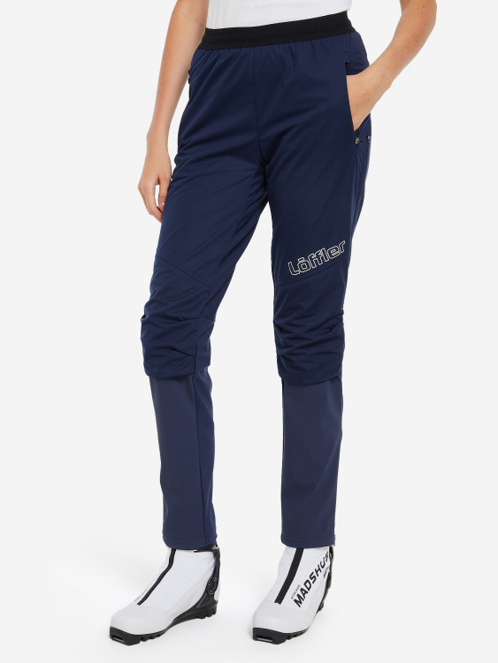 Брюки для беговых лыж женские Loeffler Worldcup Light