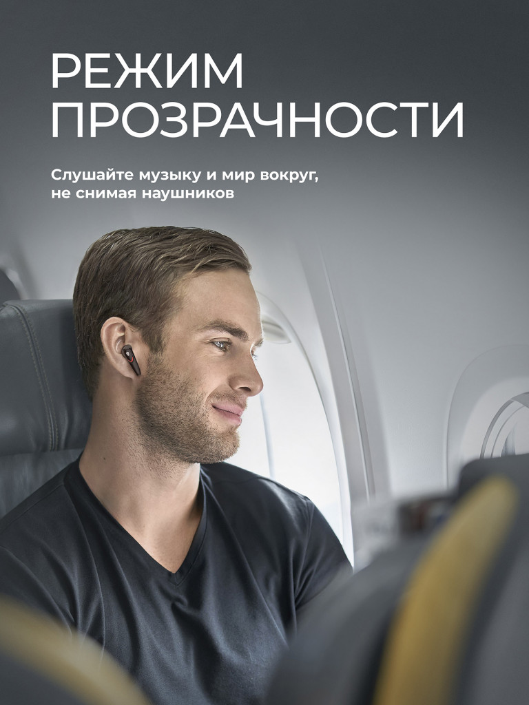 Беспроводные наушники с микрофоном Air Blade, шумоподавление ANC, Gaming, bluetooth 5.4, 470 мАч