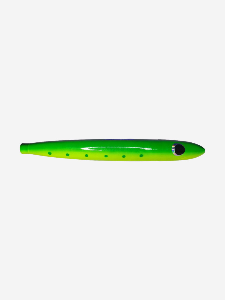 Плуг троллинговый Blue Marlin 25 см 315 гр Green Cedar Plug. Специальный крючок Mustad Big Game 3412-DT O'Shaughnessy 10/0 в подарок.