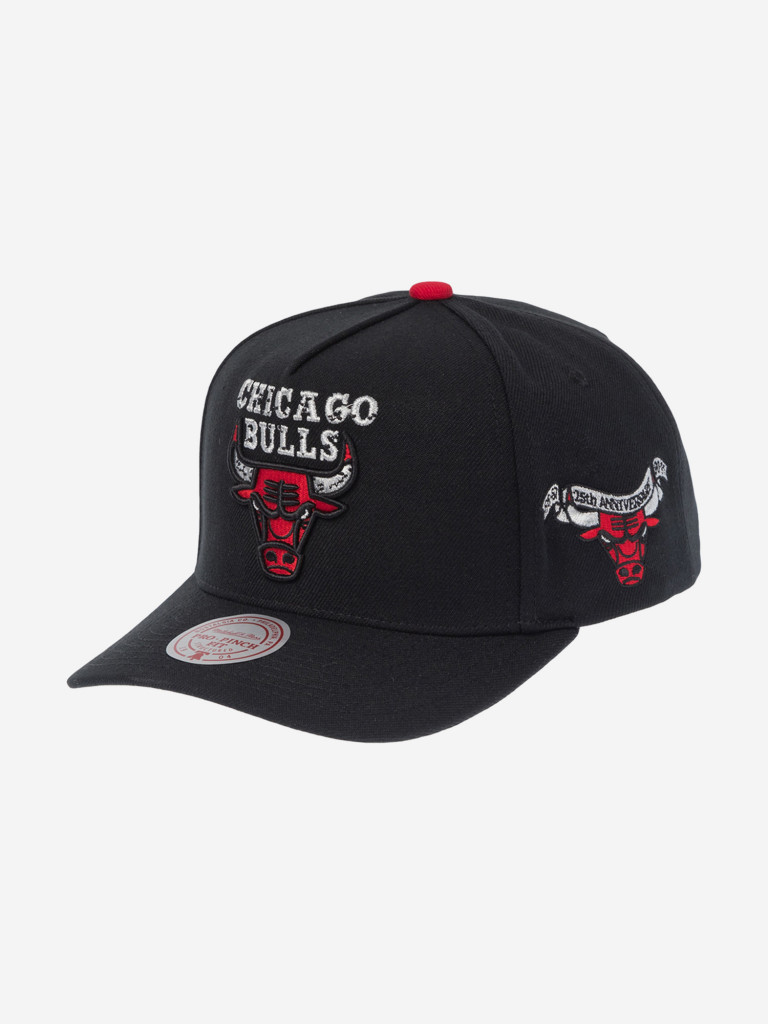 Бейсболка MITCHELL NESS HP13831-CBUBLCK Chicago Bulls NBA (черный)